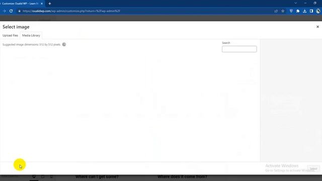 Add Site Icon in WordPress