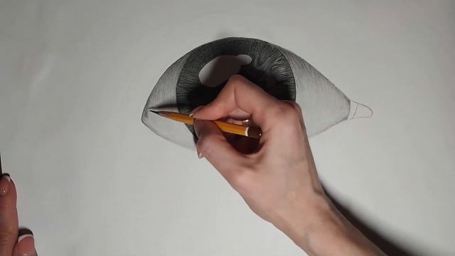 Как рисовать глаз карандашом. Гиперреализм.  / How to draw an eye with a pencil. Hyperrealism.