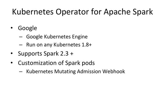 What’s New with Apache Spark on Kubernetes смотреть онлайн