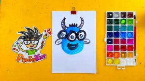 Синий ГЛАЗАСТИК - Монстрики РыбаКит