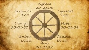Колесо Года//Праздники колеса года