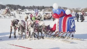 Парад оленьих упряжек "Аргиш Ямала" | Тут султам