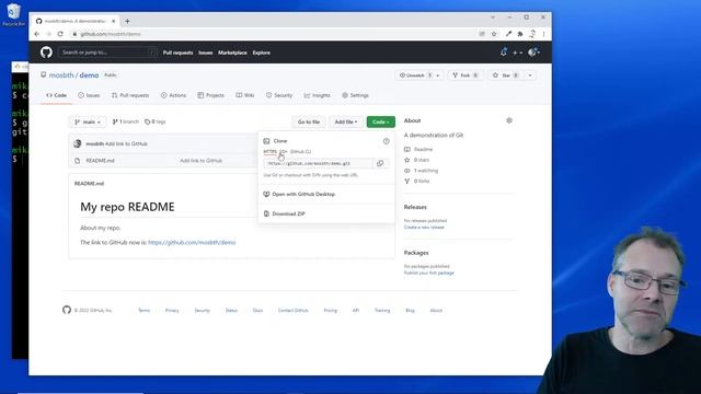 Clone an existing repo from GitHub using the terminal смотреть онлайн