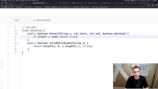 LeetCode 680 | Valid Palindrome II | Greedy Algorithm Explained (Java)