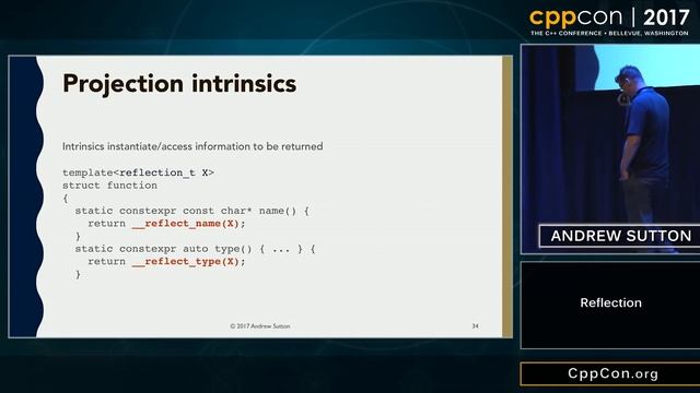 CppCon 2017: Andrew Sutton “Reflection” смотреть онлайн