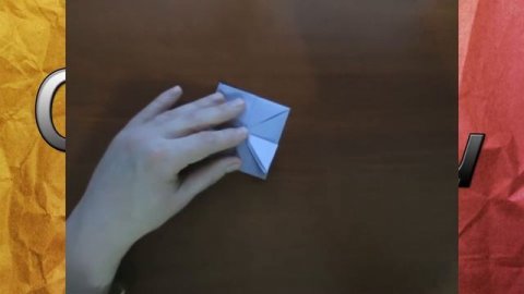 Оригами, Лягушка из бумаги.