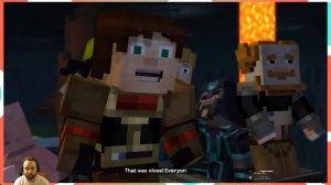 Minecraft Story Mode Season 1 Chapter 4 Livestream "A Block and a Hard Place"