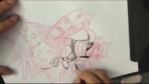 How to draw comics - ink with brush