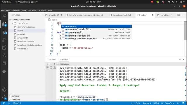 Master Terraform in 60 minutes | Terraform Tutorial for beginners with Hands On Labs in 2023