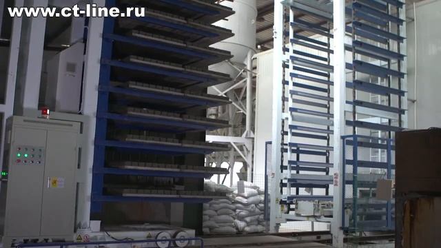 Автоматическая линия производства тротуарной плитки, бордюрных блоков на базе вибропресса T1800 смотреть онлайн