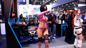 Mortal Kombat 9 Mileena Cosplay by AngelEnvy at Comic Con Russia 2018
