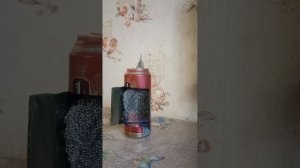 Печка в палатку для зимней рыбалки. Каталитическое горение.