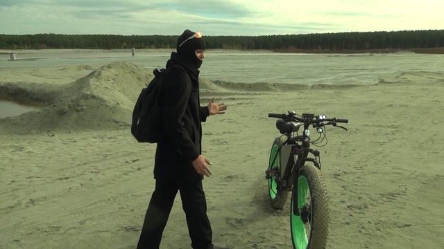 Обзор электрофэтбайка. Electro fat bike.  Полный привод 72 v. 22 ah.