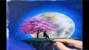 7 супер простых идей рисования для начинающих | Легкая картина на холсте