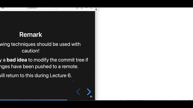 Lecture 4, part 2: Git - the Commit tree смотреть онлайн