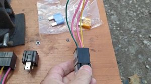 силовое реле в параллель на Лада калину