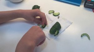 Мышки из огурца поделки из огурца кухня