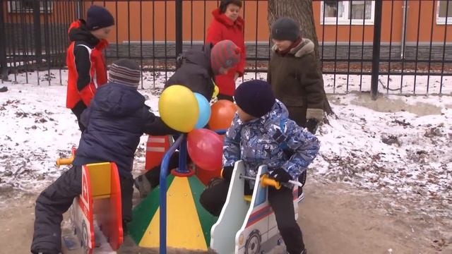 Детская площадка для маленьких пожарных открылась в Нижнем Новгороде смотреть онлайн