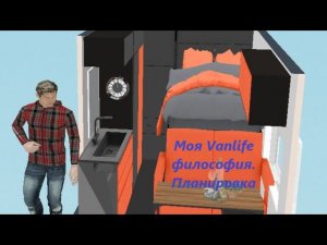 Моя Vanlife философия. Планировка