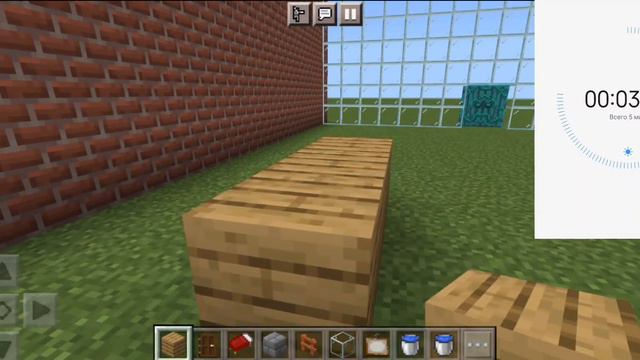СТРОЮ ДОМ в MINECRAFT за 10 СЕКУНД за 1 МИНУТУ и за 5 МИНУТ смотреть онлайн
