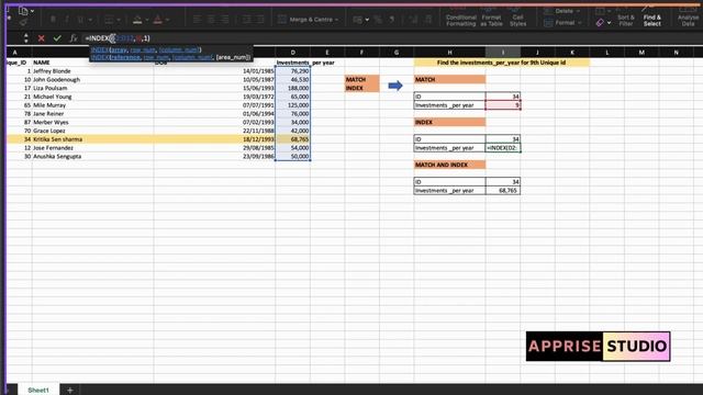 Learn excel in 10 days v1.3| INDEX | MATCH | use INDEX & MATCH together смотреть онлайн