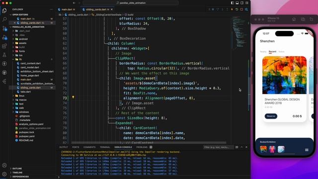 Parallax Scroll Effect with PageView in Flutter смотреть онлайн