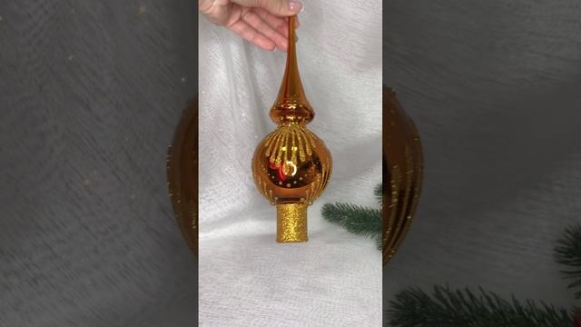 Арт. ВР6  Верхушка расписная золотая