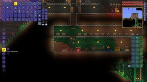 Terraria. Прохождение Террарии. Тридцать шестая серия. Исследуем данж ?