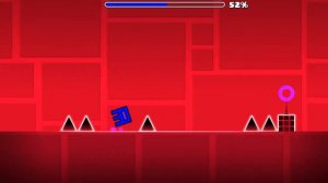 Geometry Dash (4 уровень) 3 монеты.