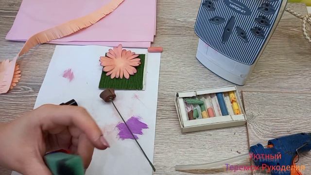 ГЕРБЕРЫ БЕЗ МОЛДОВ, СВОИМИ РУКАМИ ИЗ ФОАМИРАНА! смотреть онлайн