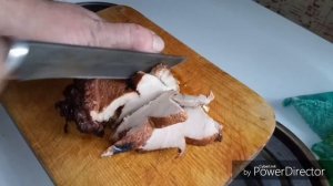 Коптим свинину и сало!!!!