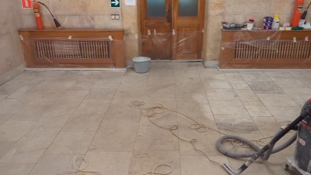 Шлифовка старого советского мрамора. (Grinding anp polishig soviet marble)