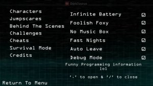 FNAF 2 Deluxe Edition - New Contents (Night 6 Unlockables)