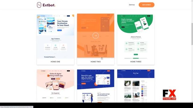 Extbot - App Landing Bootstrap 5 Template sass 15 смотреть онлайн