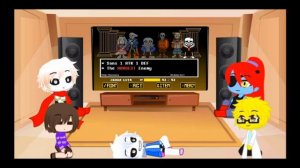 Undertale react to Dusttrust Phase 2 and Omnilovania