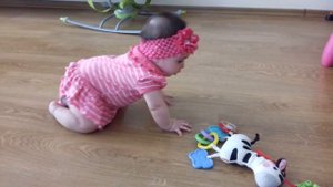 Ребенок ползает в 5 месяцев! Каролина, июль 2017