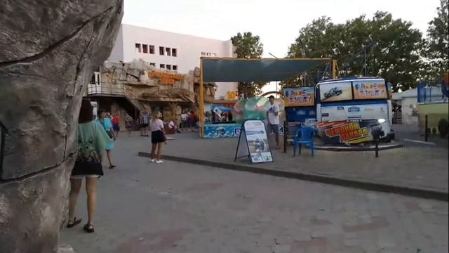 Парк развлечений, аттракционы, Лазаревское