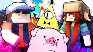 гравити фолз в майнкрафте гидеон влюбился в мэйбл часть 1