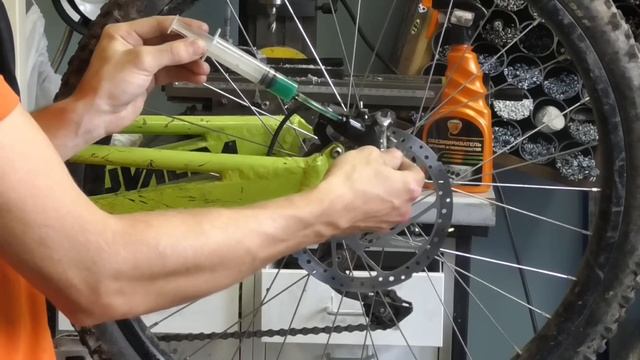 Регулировка и настройка дисковых гидравлических тормозов велосипеда. смотреть онлайн