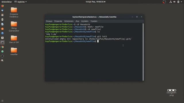 Git - Proje Oluşturma ve Gönderim (add - commit - status - log) смотреть онлайн