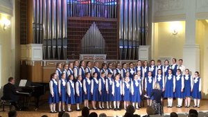 старший хор  Мы рисуем Е Рушанский