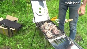 Мангал "Шикардос". Краткий обзор и приготовление шашлыка