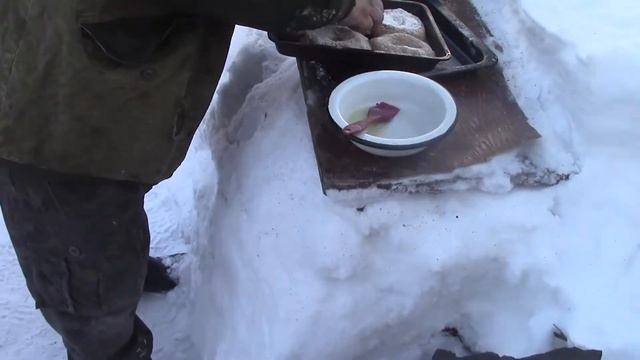 лепешки  в  казане