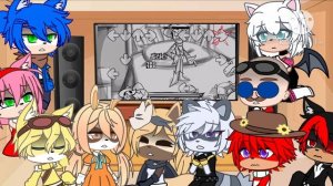 Sonic Characters React To FNF VS TOYS MADNESS FRIDAY // FNF // GCRV