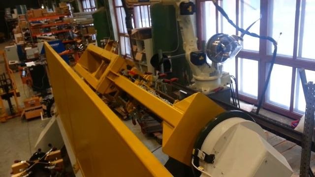 Роботизированная сварка закладных металлоконструкций