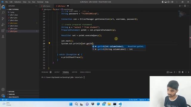 How to fetch data from Database and working of Result Set #6 | Java Database Connectivity | Pointer