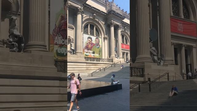 Entrance to The Met Museum in New York City | USA NYC