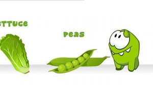 Supernom learns ice cream sizes / Learn English with Om Nom / Educational Cartoon