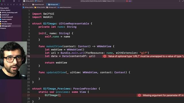 How to display a gif in SwiftUI? ? смотреть онлайн
