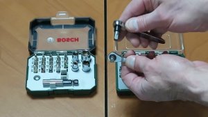 Наборы бит с трещоткой 2607017160 & 2607017322